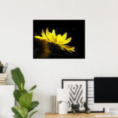 Sonnenblumenposter Poster (Heimbüro)