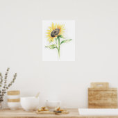 Sonnenblumenposter Poster (Küche)