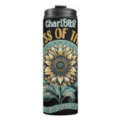 Sonnenblumenprinzessin der King Graphic Thermosbecher (Vorderseite)