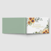 Sonnenblumenpumpenfallen-Brautparty Gästebuch (Voll)