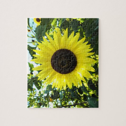Sonnenblumenpuzzle Puzzle (Vertikal)