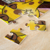 Sonnenblumenpuzzles Giraffe Puzzle (Seite)