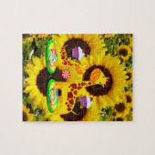 Sonnenblumenpuzzles Giraffe Puzzle (Horizontal)