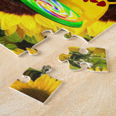 Sonnenblumenpuzzles Giraffe Puzzle (Seite)