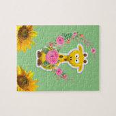Sonnenblumenpuzzles Giraffe Puzzle (Horizontal)