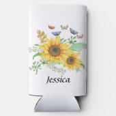 Sonnenblumenquelle Selters Dosenkühler (Rückseite)