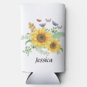 Sonnenblumenquelle Selters Dosenkühler (Vorderseite)