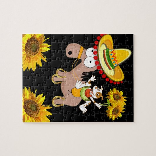 Sonnenblumenräse Puzzle (Horizontal)