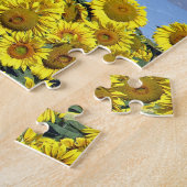 Sonnenblumenrätchen Blütenpolarbär Puzzle (Seite)