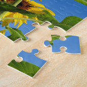 Sonnenblumenrätsel Puzzle (Seite)