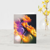 Sonnenblumenreflexion Karte (Gelbe Blume)