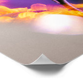 Sonnenblumenreflexion Poster (Ecke)