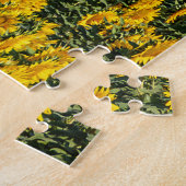 Sonnenblumenreihe Puzzle (Seite)
