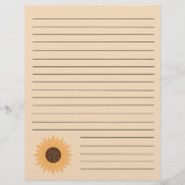 Sonnenblumenrezeptorpfeife (Rückseite)