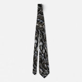 Sonnenblumensaat Cool Spaß Krawatte (Rückseite)