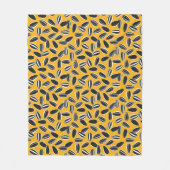 Sonnenblumensaat Fleecedecke (Vorderseite)