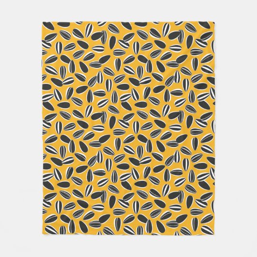 Sonnenblumensaat Fleecedecke (Vorderseite)