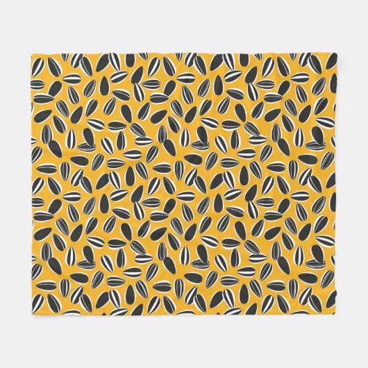 Sonnenblumensaat Fleecedecke (Vorderseite (Horizontal))