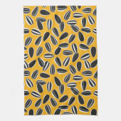 Sonnenblumensaat Geschirrtuch (Vertikal)