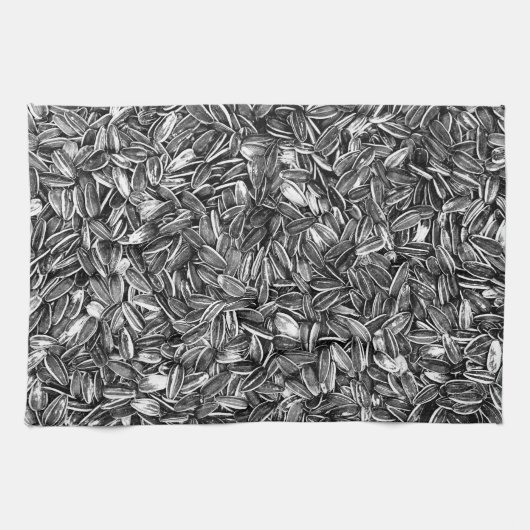 Sonnenblumensaat Geschirrtuch (Horizontal)