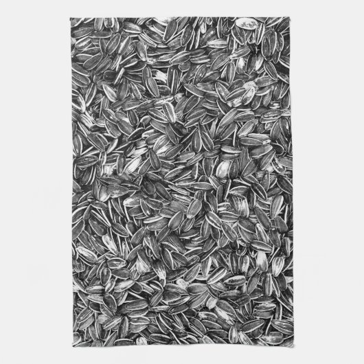 Sonnenblumensaat Geschirrtuch (Vertikal)