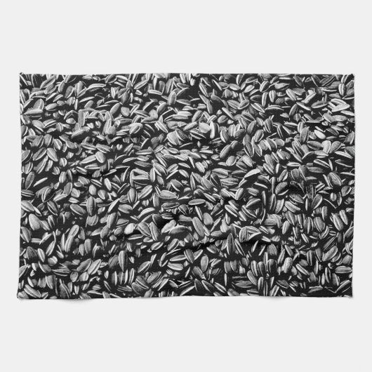 Sonnenblumensaat Geschirrtuch (Horizontal)