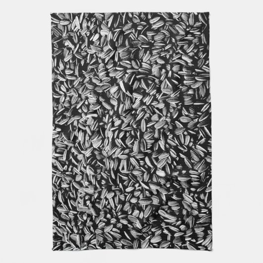 Sonnenblumensaat Geschirrtuch (Vertikal)