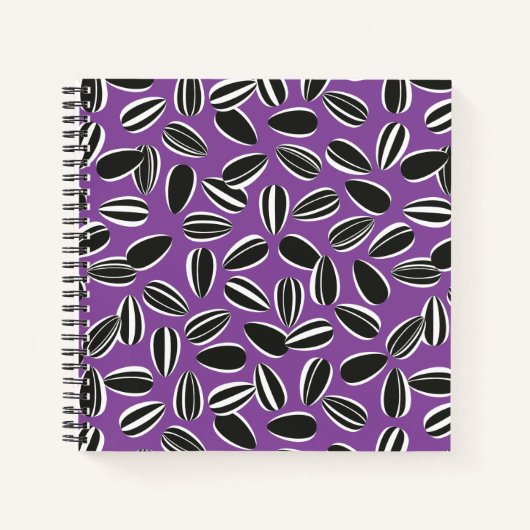 Sonnenblumensaat Notizblock (Vorderseite)