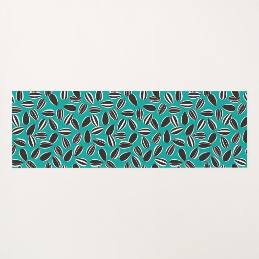 Sonnenblumensaat Yogamatte (Rückseite (Horizontal))