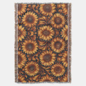 Sonnenblumensaison Decke (Vorderseite Vertikal)