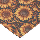 Sonnenblumensaison Kurzer Tischläufer (Ecke)