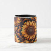 Sonnenblumensaison Tasse (Zentrum)