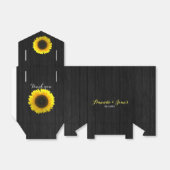 Sonnenblumenschachtel Geschenkschachtel (Ungefaltet)