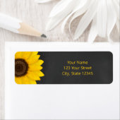 Sonnenblumenschalkboard rustikal (Insitu)