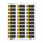 Sonnenblumenschalkboard rustikal (Vorne)