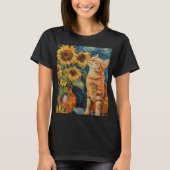 Sonnenblumenschaum T-Shirt (Vorderseite)
