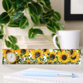 Sonnenblumenschild Namensplakette