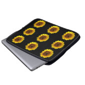 Sonnenblumenschläfer Laptopschutzhülle (Vorne Knopf)