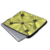 Sonnenblumenschlauch für Ipad Laptopschutzhülle (Vorne Knopf)