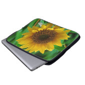 Sonnenblumenschlauch für Ipad Laptopschutzhülle (Vorne Knopf)