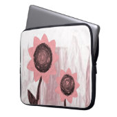 Sonnenblumenschlauch für Ipad Laptopschutzhülle (Vorderseite Links)
