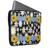 Sonnenblumenschlauch für Ipad Laptopschutzhülle (Vorne Rechts)