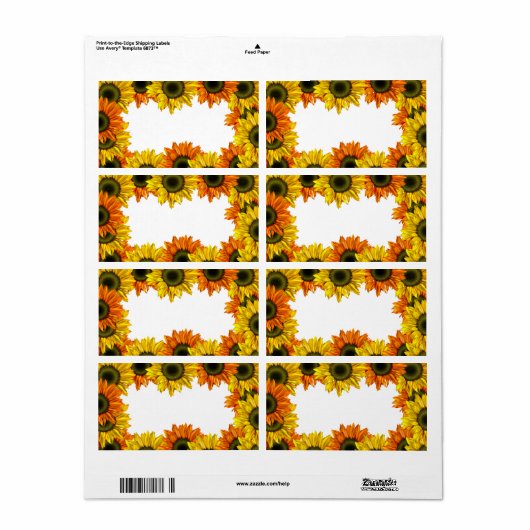 Sonnenblumensiegel (Vorne)