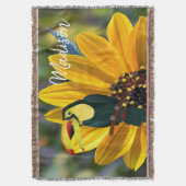 Sonnenblumensittich Decke (Vorderseite Vertikal)