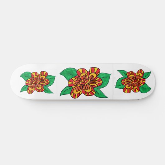 Sonnenblumenskateboard Skateboard (Horizontal)
