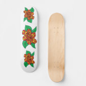 Sonnenblumenskateboard Skateboard (Vorderseite)