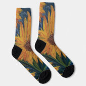 Sonnenblumensocken Socken (Rechts)