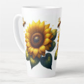 Sonnenblumensommer Milchtasse (Linke Ecke)