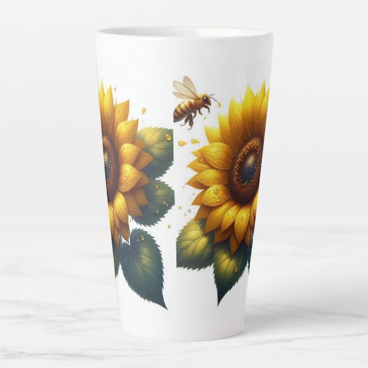 Sonnenblumensommer Milchtasse (Vorderseite)