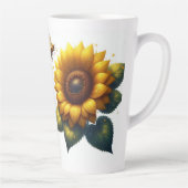 Sonnenblumensommer Milchtasse (Rechts)